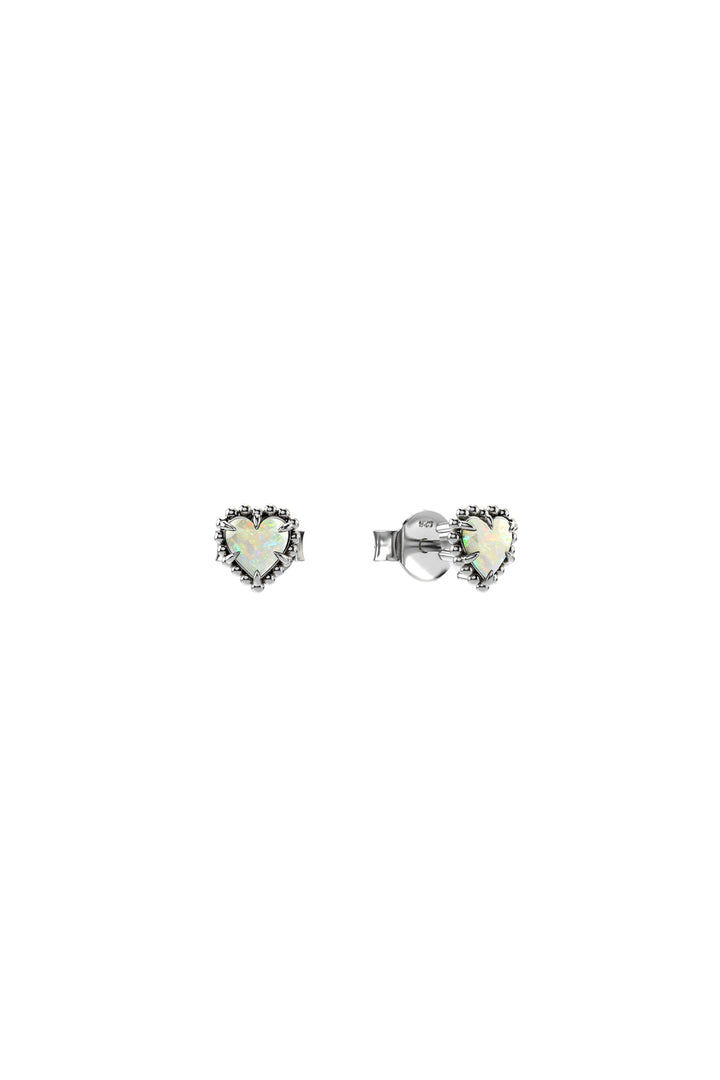 DAHLIA'S HEART EARRINGS