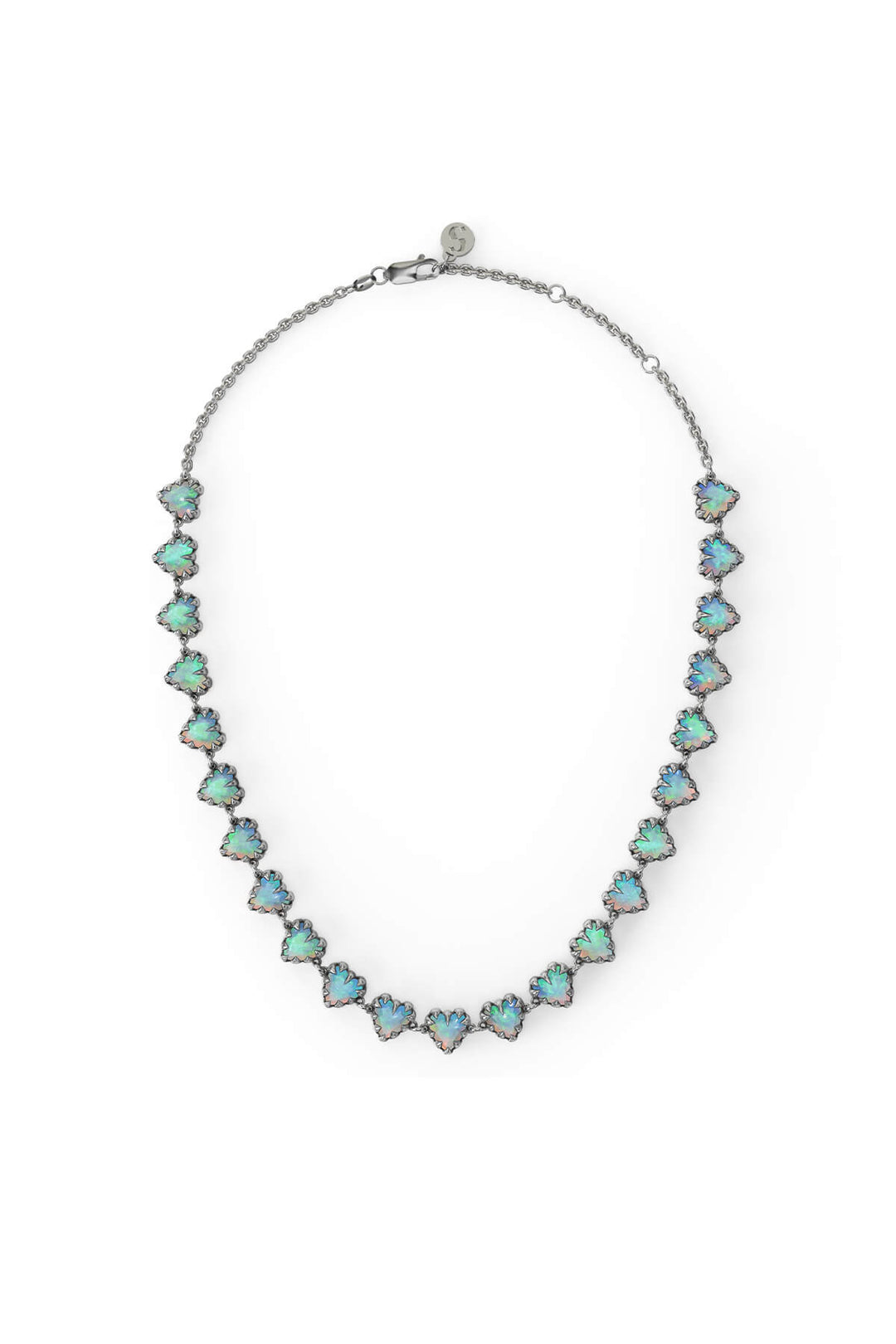 LOVE CLAW INFINITY NECKLACE BELLO OPAL
