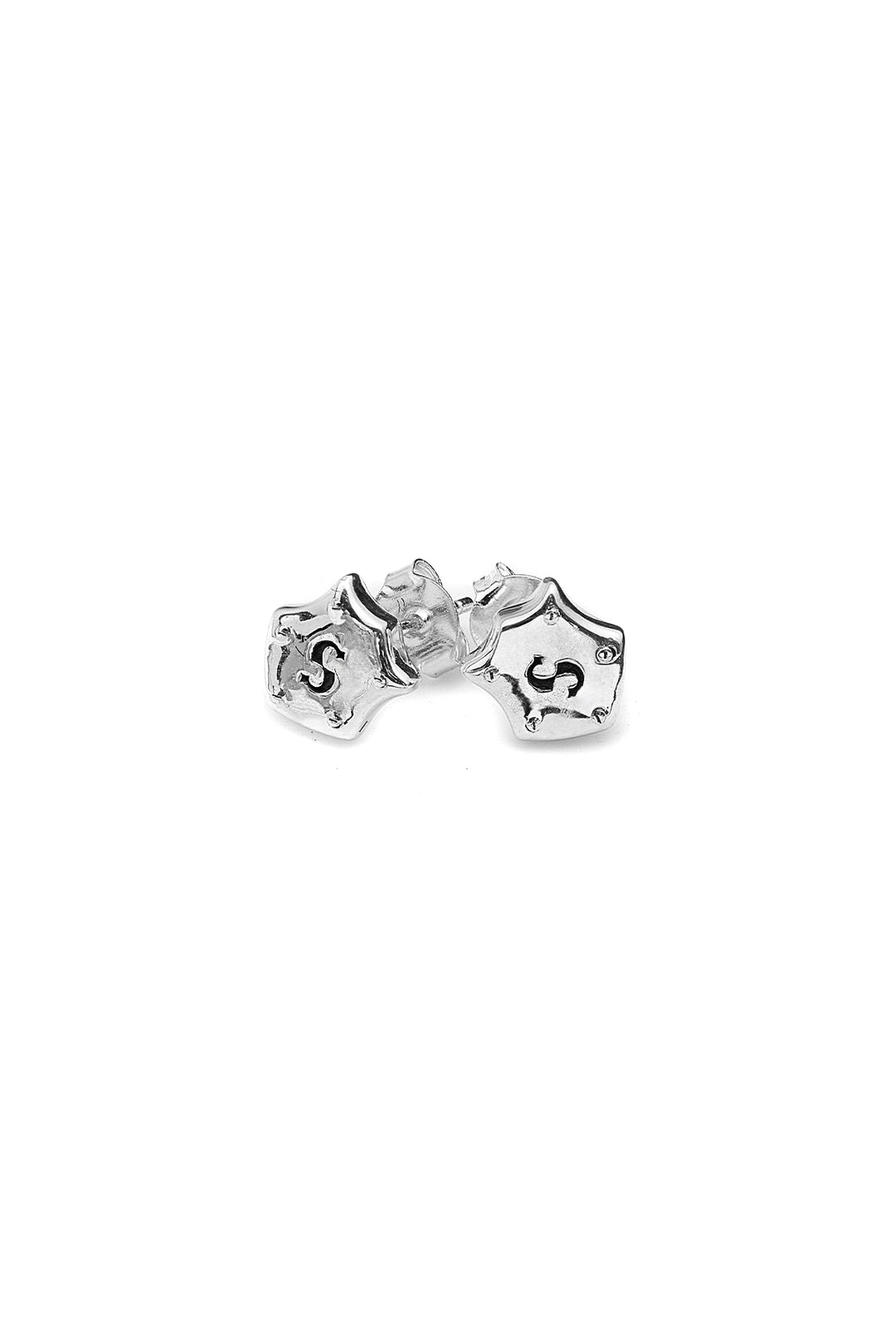 SHIELD STUD EARRINGS