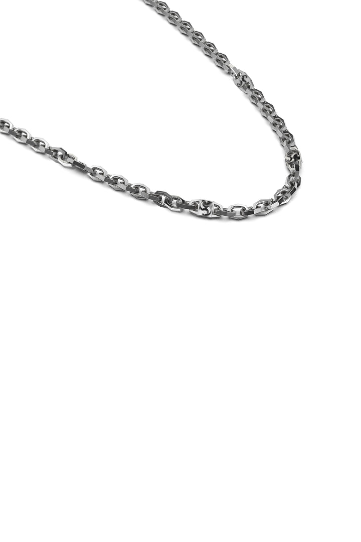 S LOGO BLOCK NECKLACE