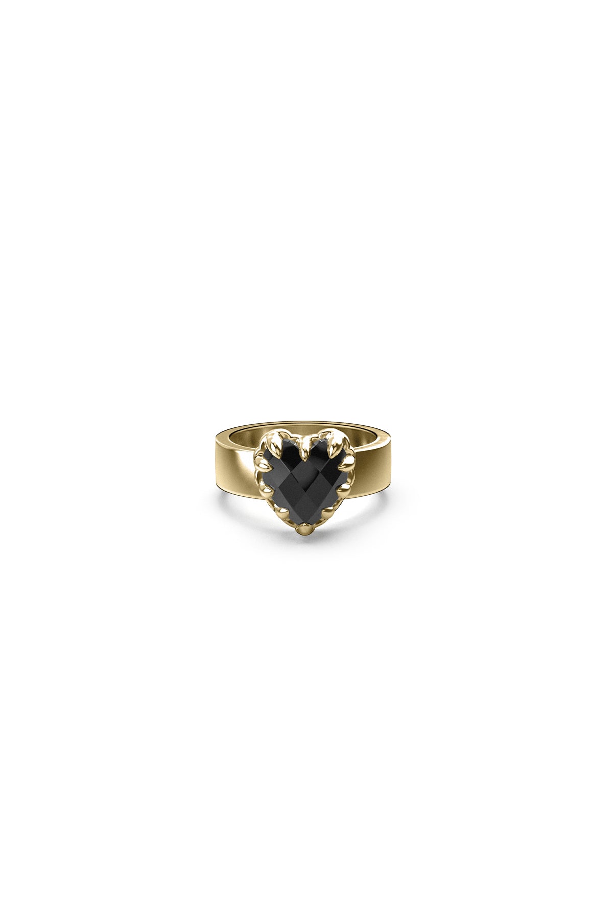 ☆nff☆ prowl love ringblack 4603211 Faceted Black Opal and Diamond Ring