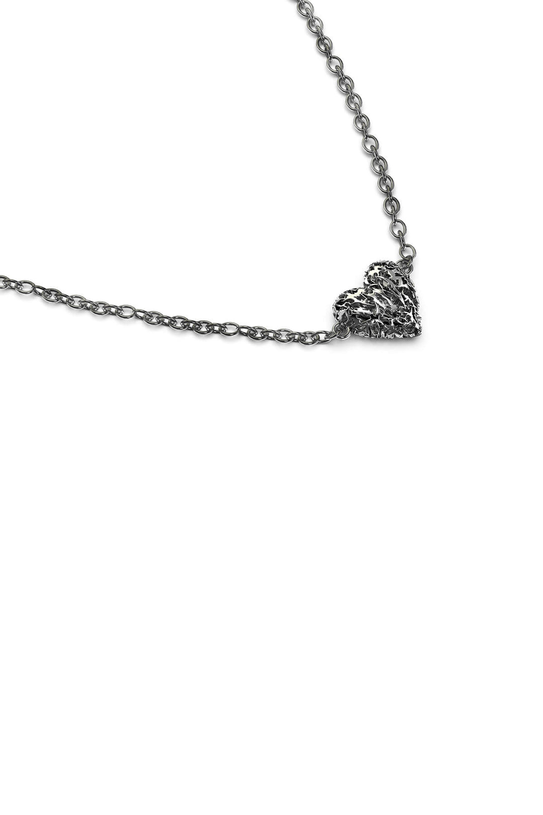 DEATH METAL HEARTS NECKLACE
