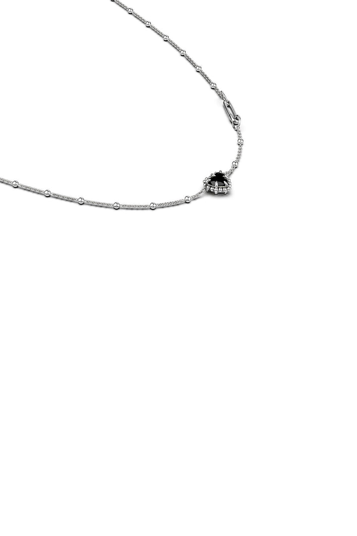 DAHLIA'S HEART NECKLACE ONYX