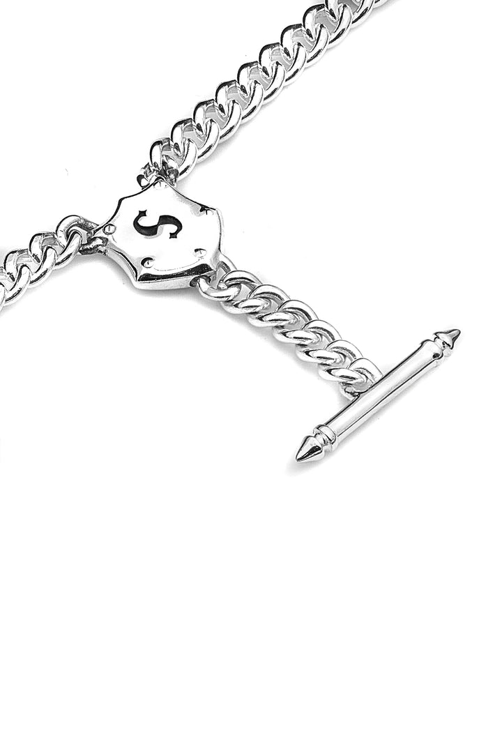 SHIELD FOB NECKLACE