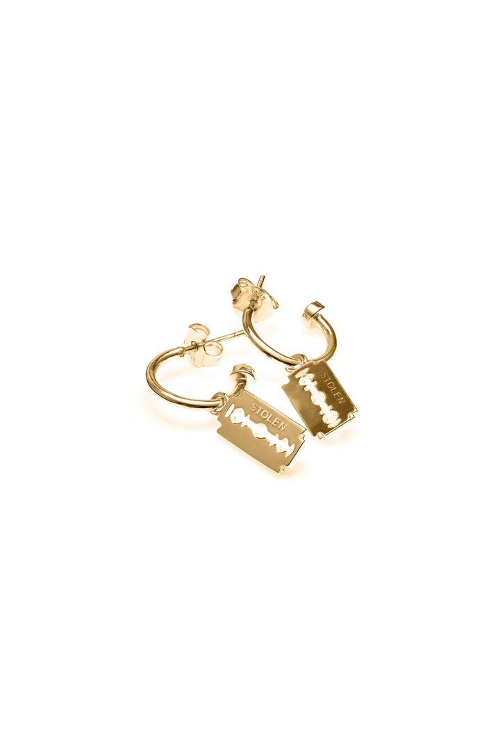 STOLEN RAZOR ANCHORS - GOLD PLATED