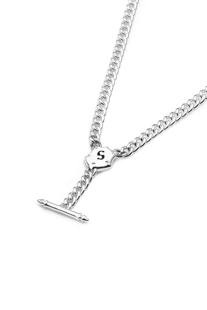 SHIELD FOB NECKLACE