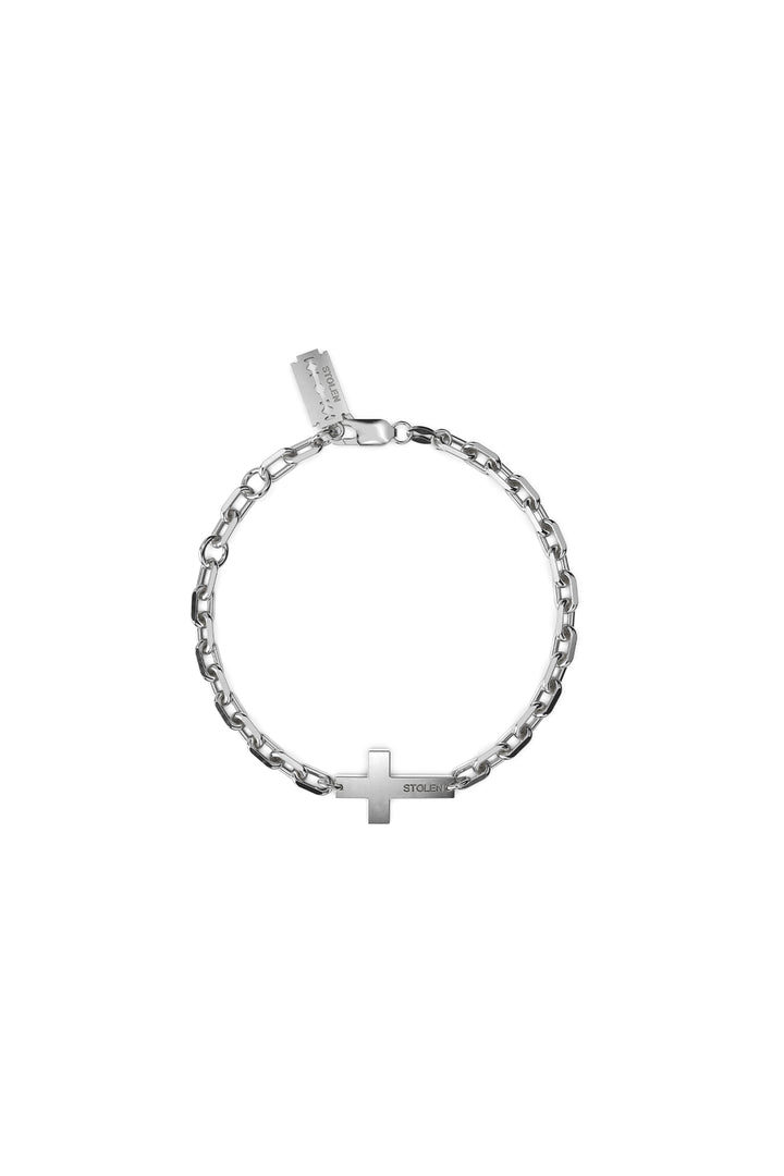 FALLING CROSS BRACELET