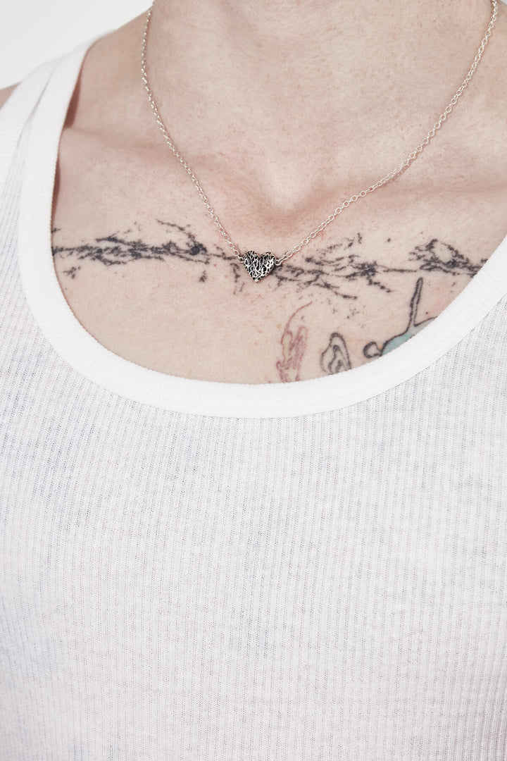 DEATH METAL HEARTS NECKLACE