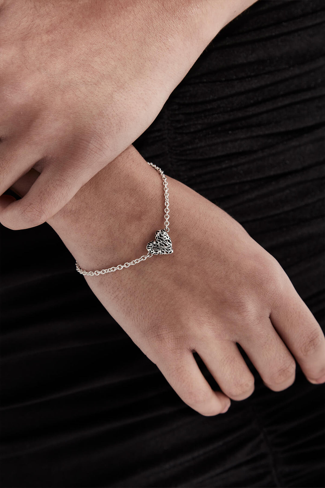 DEATH METAL HEARTS BRACELET