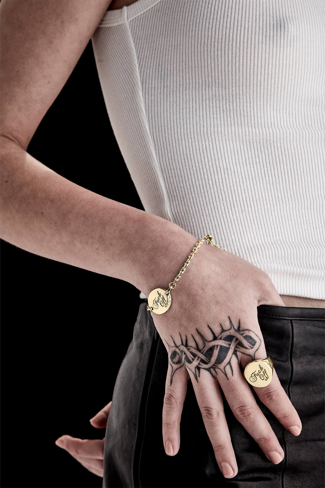 WARM WELCOME BRACELET GOLD PLATED