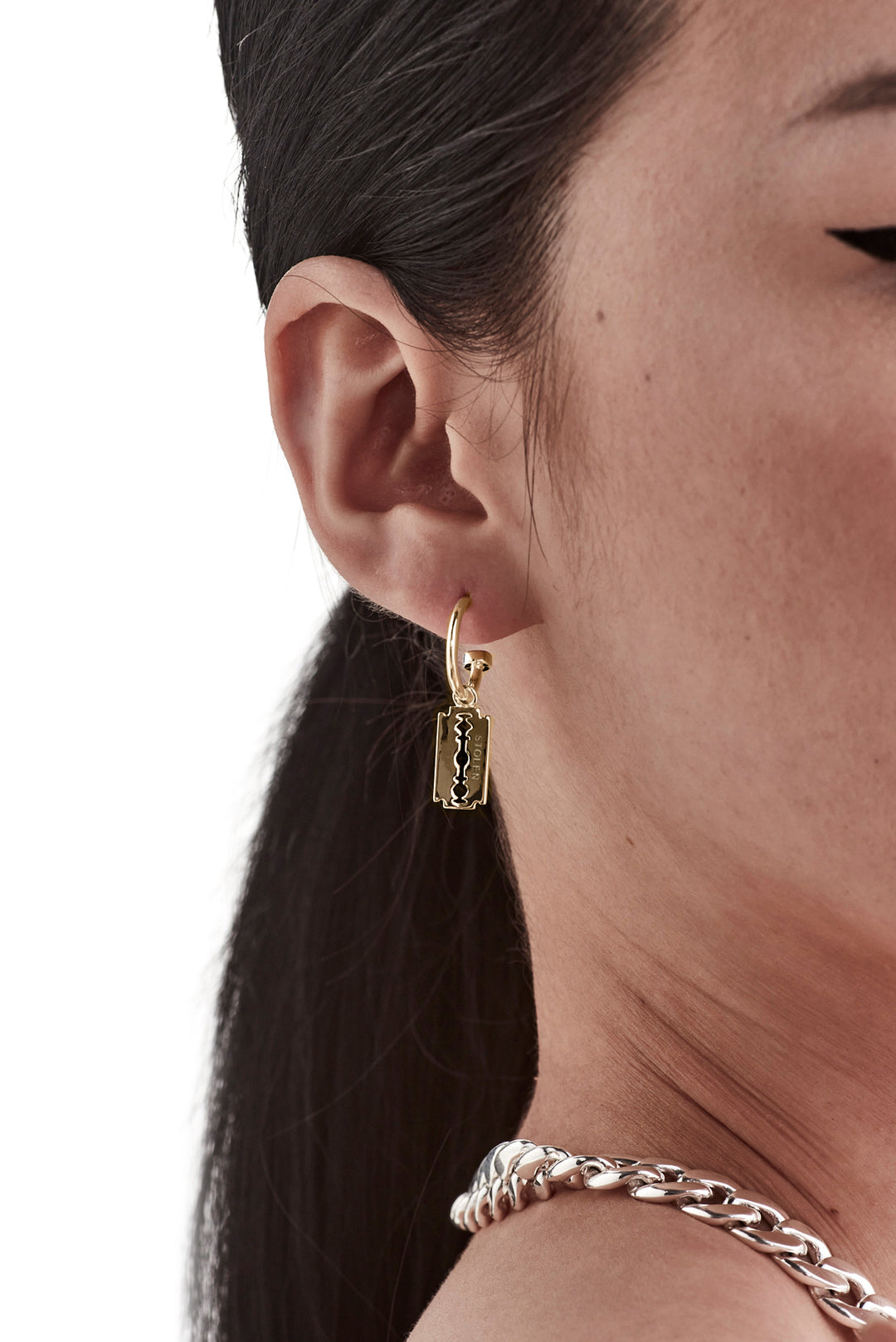 STOLEN RAZOR ANCHORS - GOLD PLATED