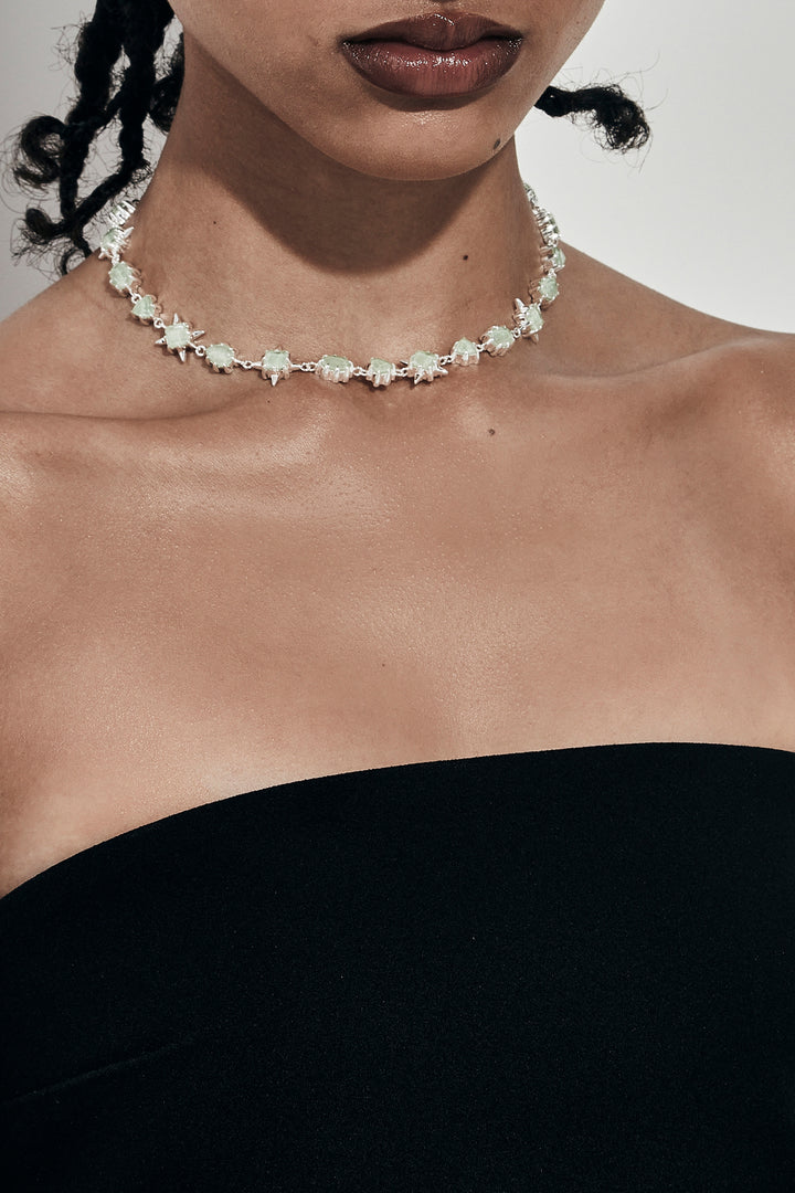 PRECIOUS PUNK ETERNITY NECKLACE