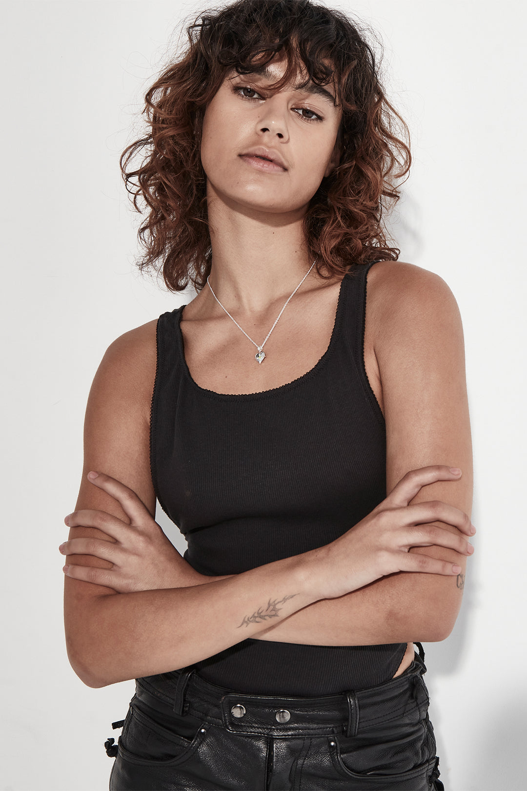 AUGUST HEART NECKLACE - PERIDOT