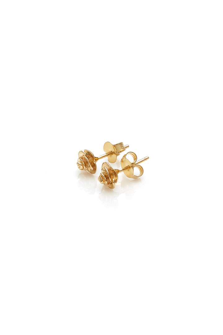 ROSE BUD EARRING - GOLD PLATED