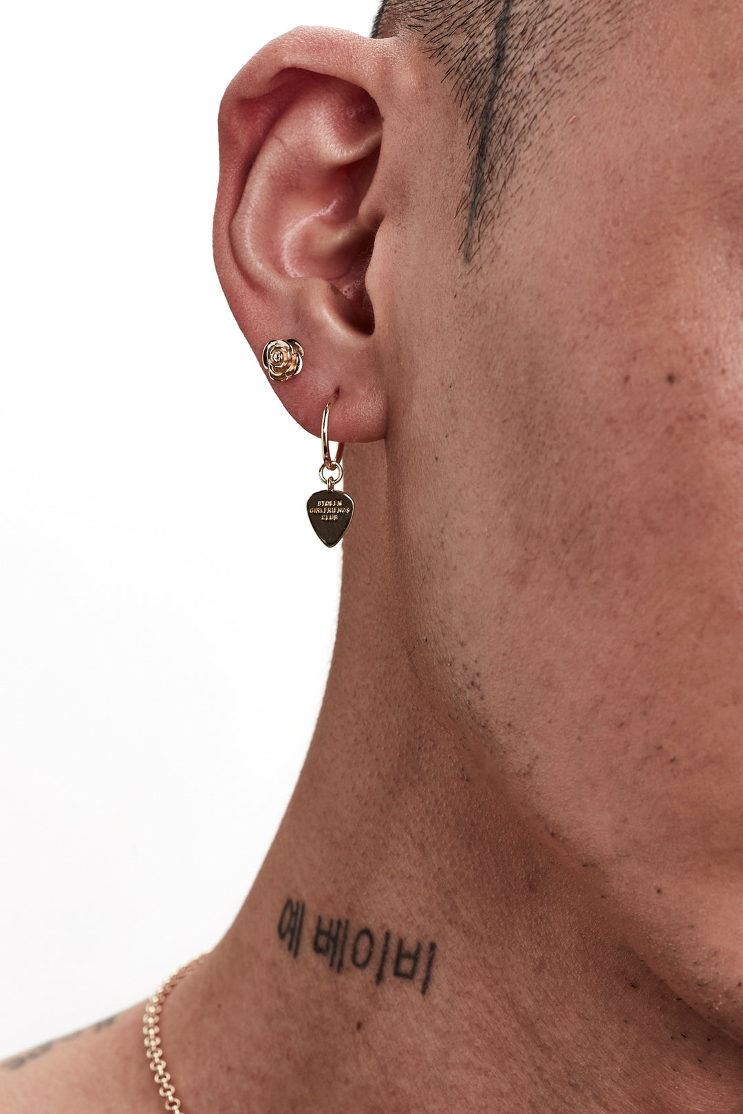ROSE BUD EARRING - GOLD PLATED