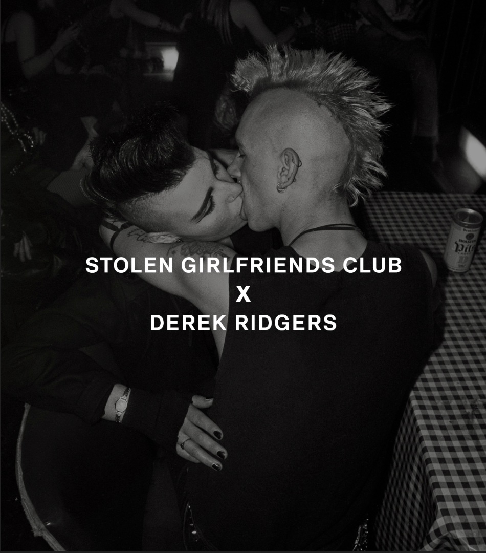 DEREK RIDGERS X STOLEN GIRLFRIENDS CLUB