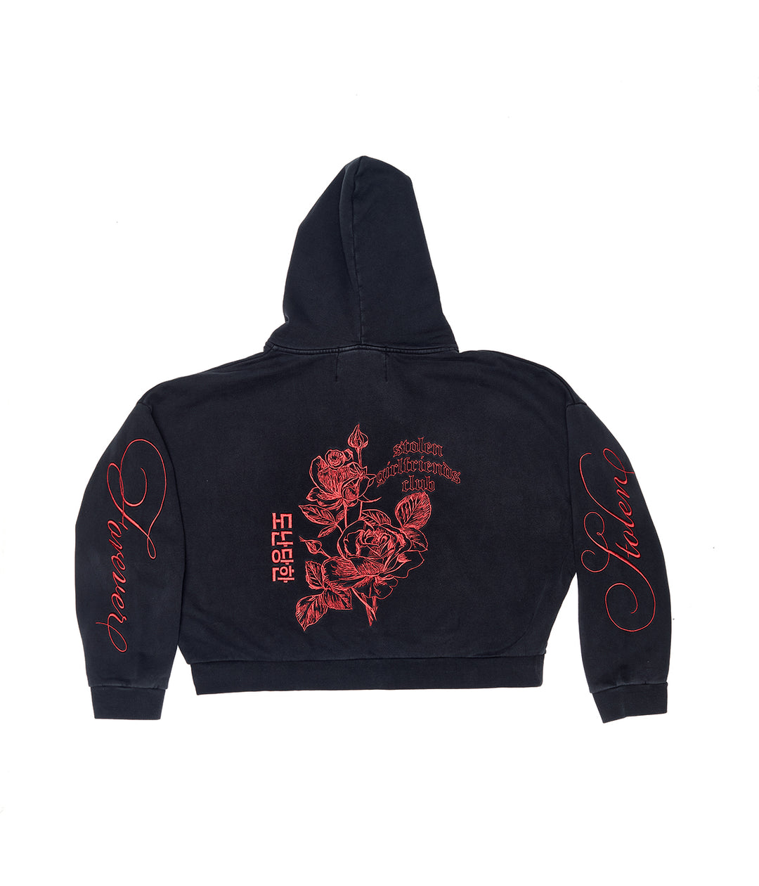 TOUGH STICKER HOOD - ZIP THRU