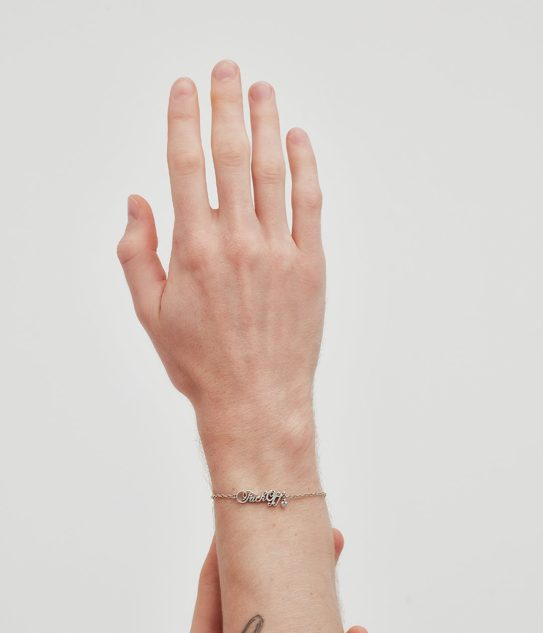 F*CK OFF SCRIPT BRACELET