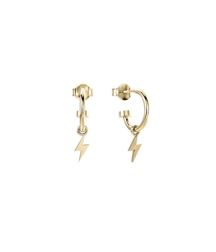 BOLT ANCHOR SLEEPERS  - GOLD PLATED