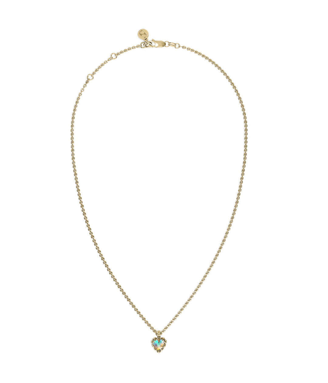 MINI LOVE CLAW NECKLACE BELLO OPAL - GOLD PLATED