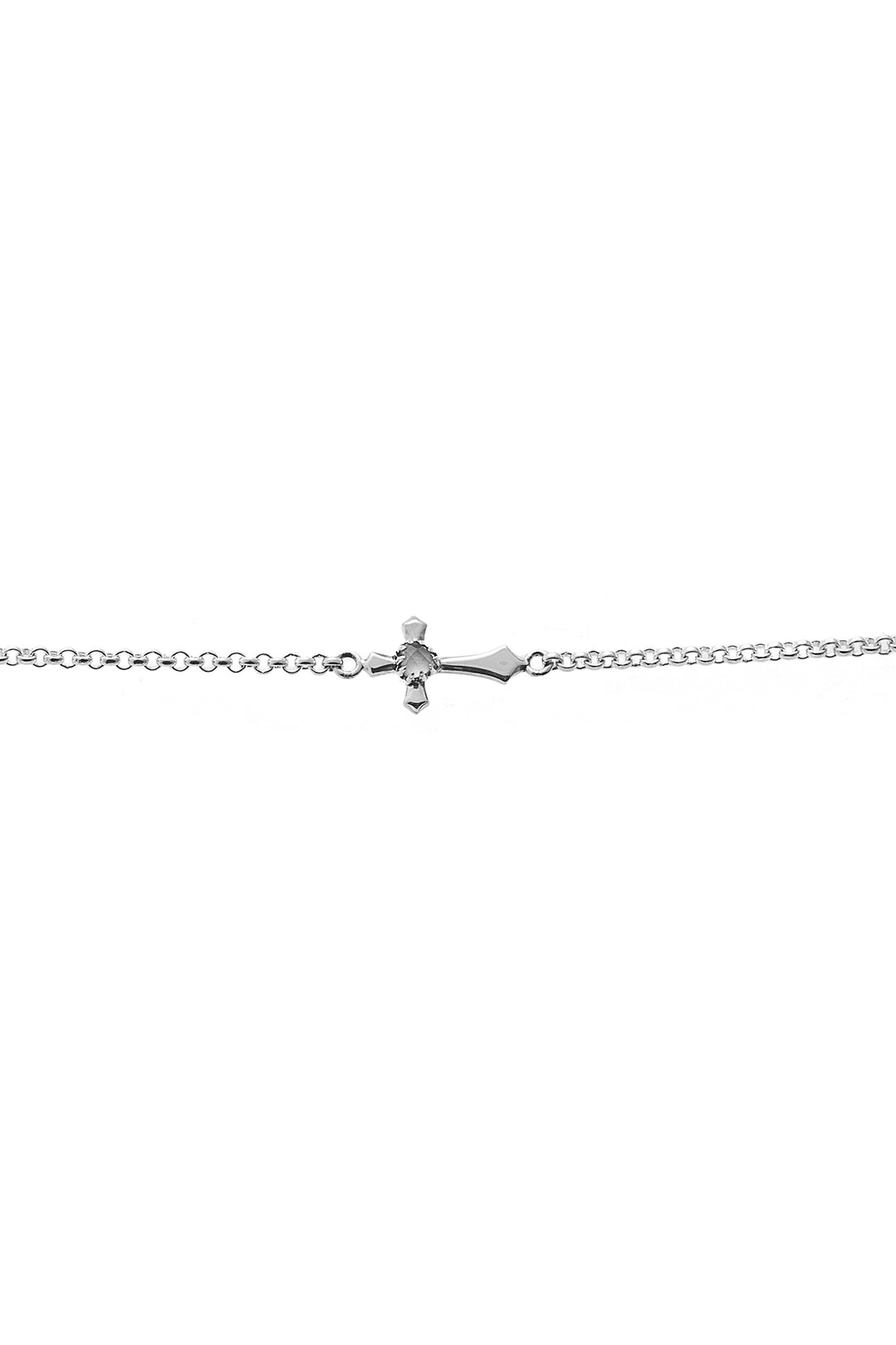GOTHIC SIDE CROSS BRACELET