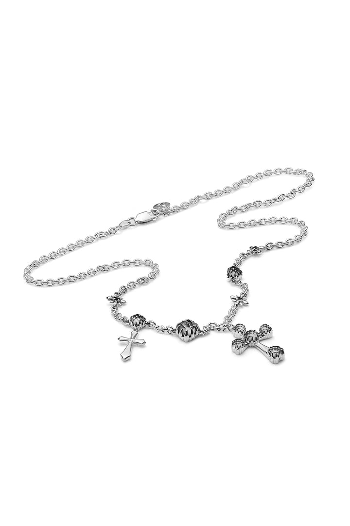 GOTHIC MULTI CROSS NECKLACE