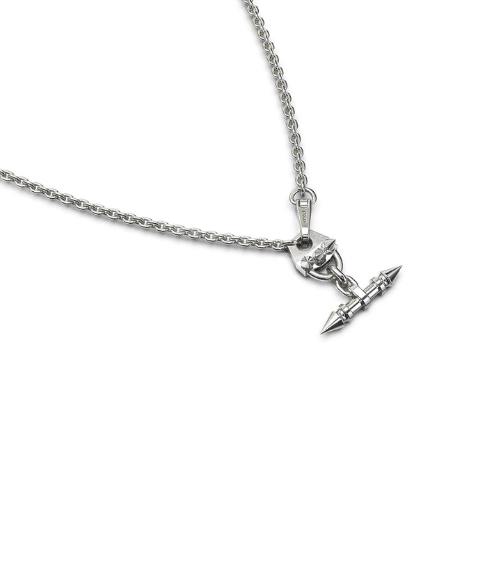 SPIKED FOB NECKLACE