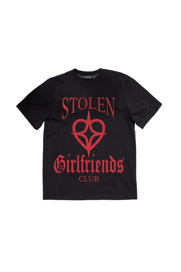 HEART STAR CROP T-SHIRT