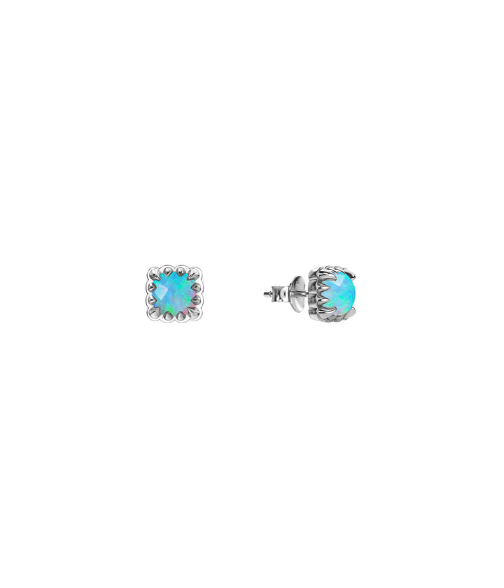 MINI CLAW STUDS BELLO OPAL