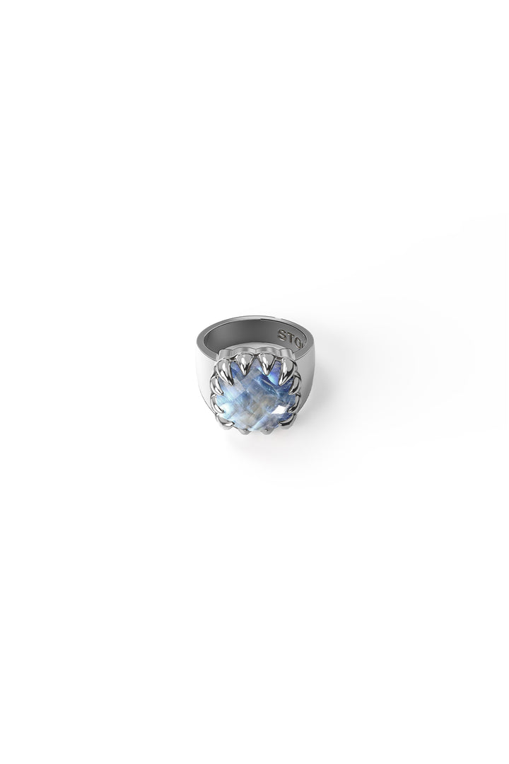CLAW RING MOONSTONE