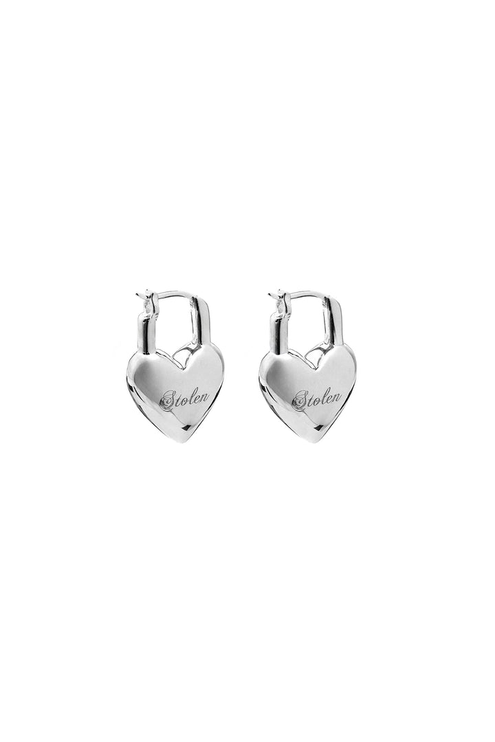 LOVE LOCKET EARRINGS