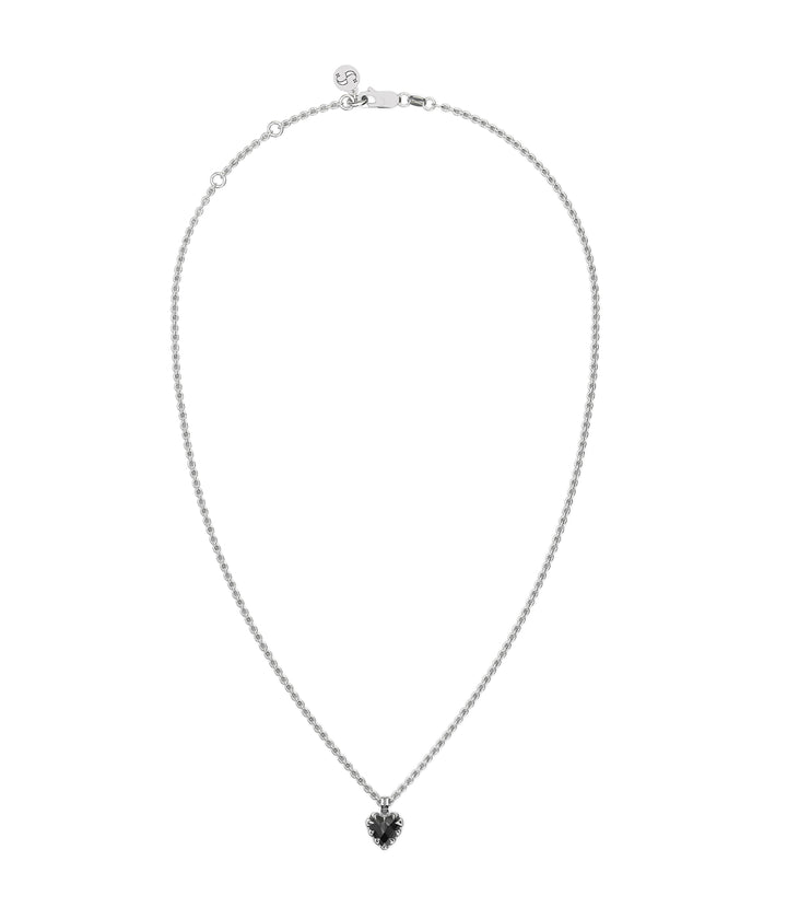 MINI LOVE CLAW NECKLACE ONYX