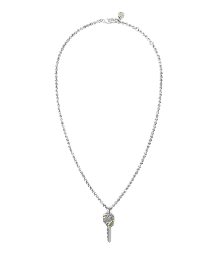 CRYSTALLISED KEY NECKLACE