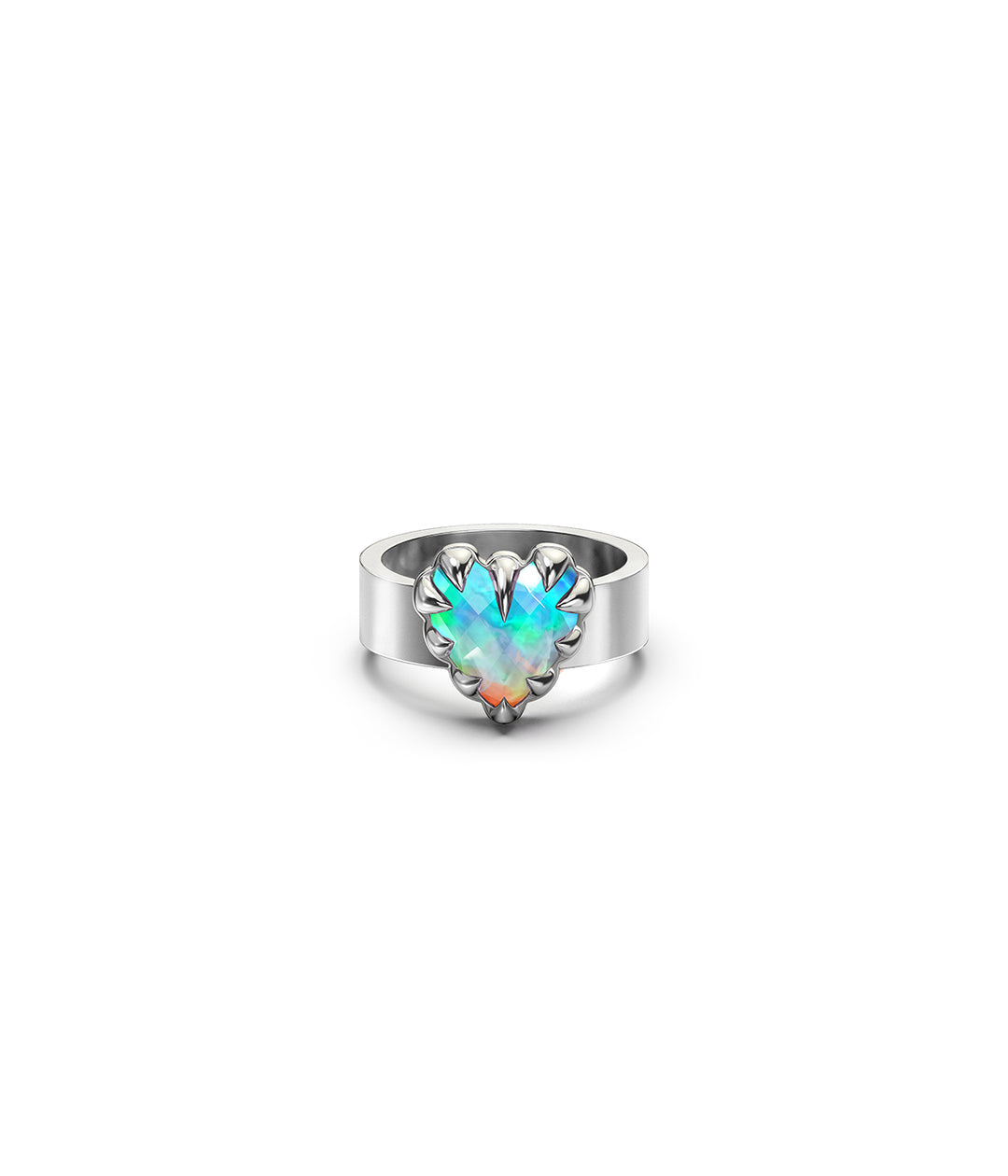 LOVE CLAW RING BELLO OPAL