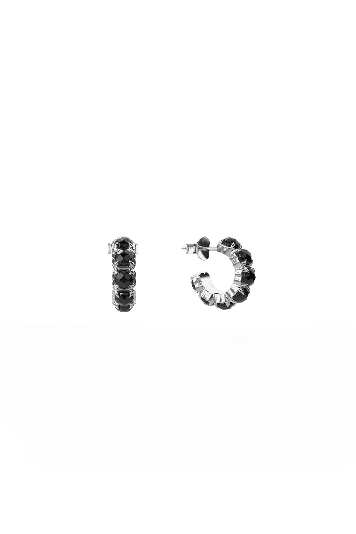 アクセサリー STOLEN GIRLFRIENDS CLUB  Halo Cluster STOLEN GIRLFRIENDS CLUB HALO CLUSTER EARRING ONYX & STERLING