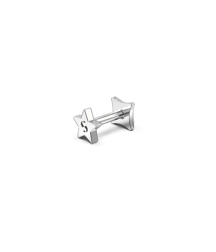 STOLEN STAR FLAT BACK SINGLE EARRING