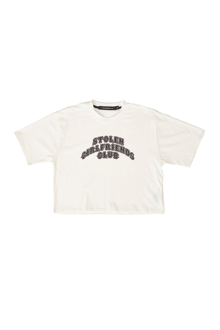 ARCH LOGO  CROP  T-SHIRT