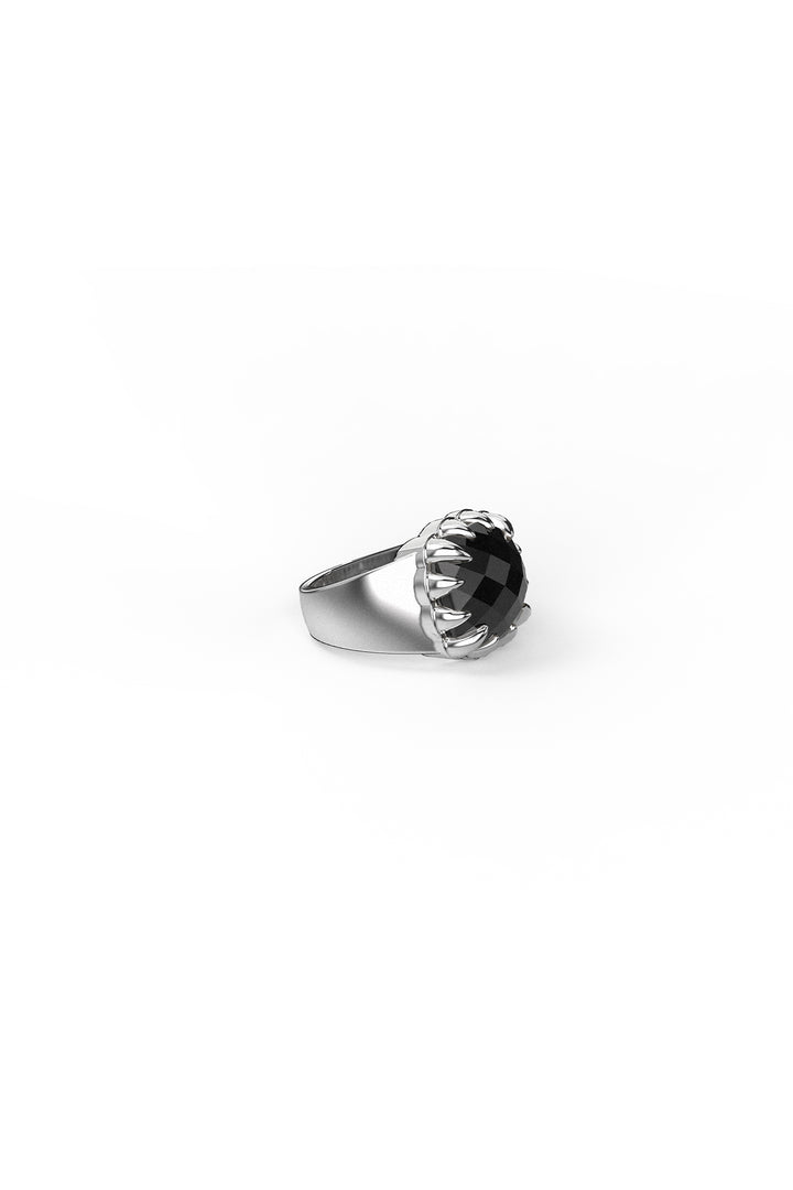 ORIGINAL SETTING - CLAW RING - ONYX
