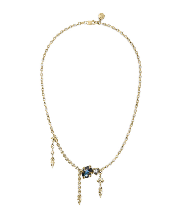 REGAL HARMONY DROPLET NECKLACE - GOLD PLATED