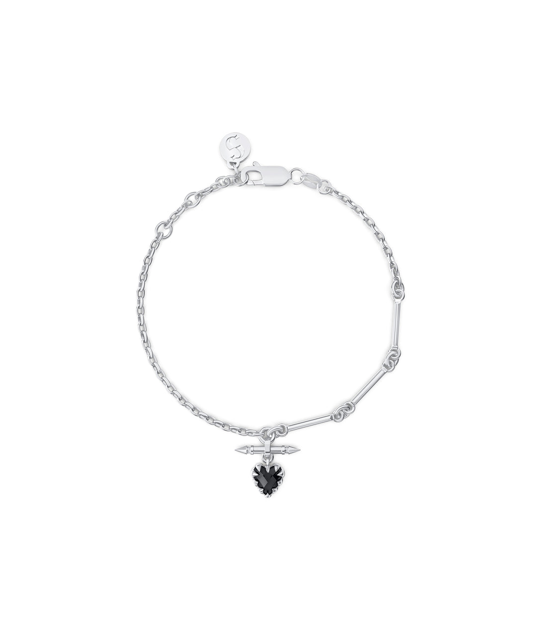 LOVE CLAW FOB BRACELET - ONYX