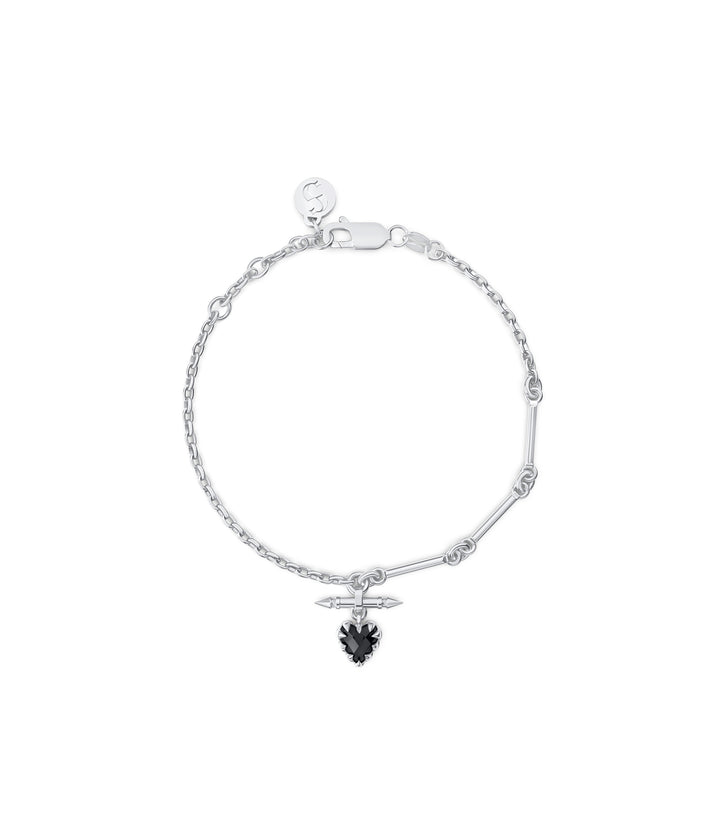 LOVE CLAW FOB BRACELET - ONYX