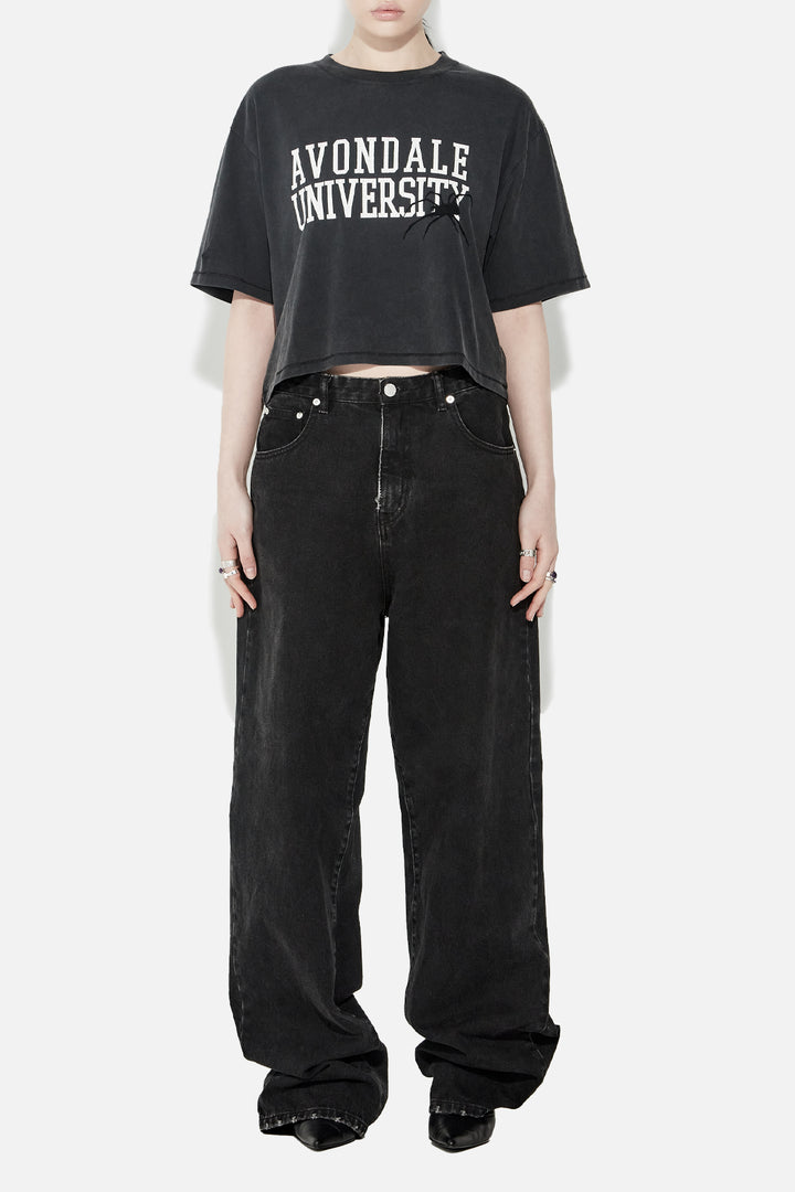 AVONDALE UNIVERSITY CROP T-SHIRT
