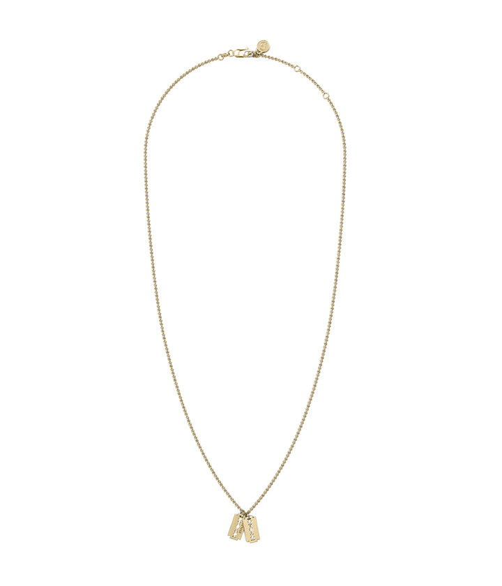 STOLEN RAZOR NECKLACE - GOLD PLATED