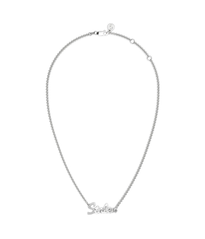 STOLEN SCRIPT NECKLACE