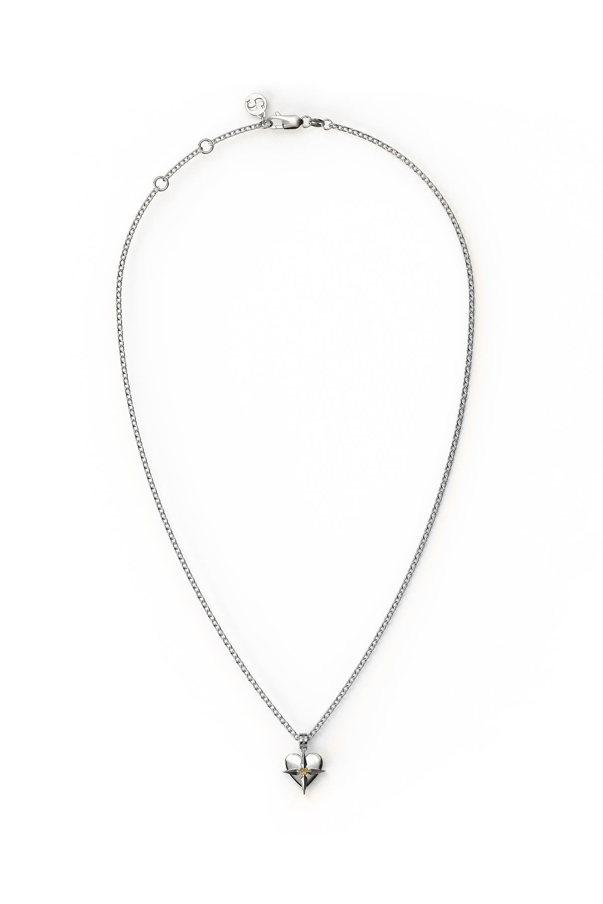 Birthstone Heart Necklace Nov - Citrine – Stolen Girlfriends Club