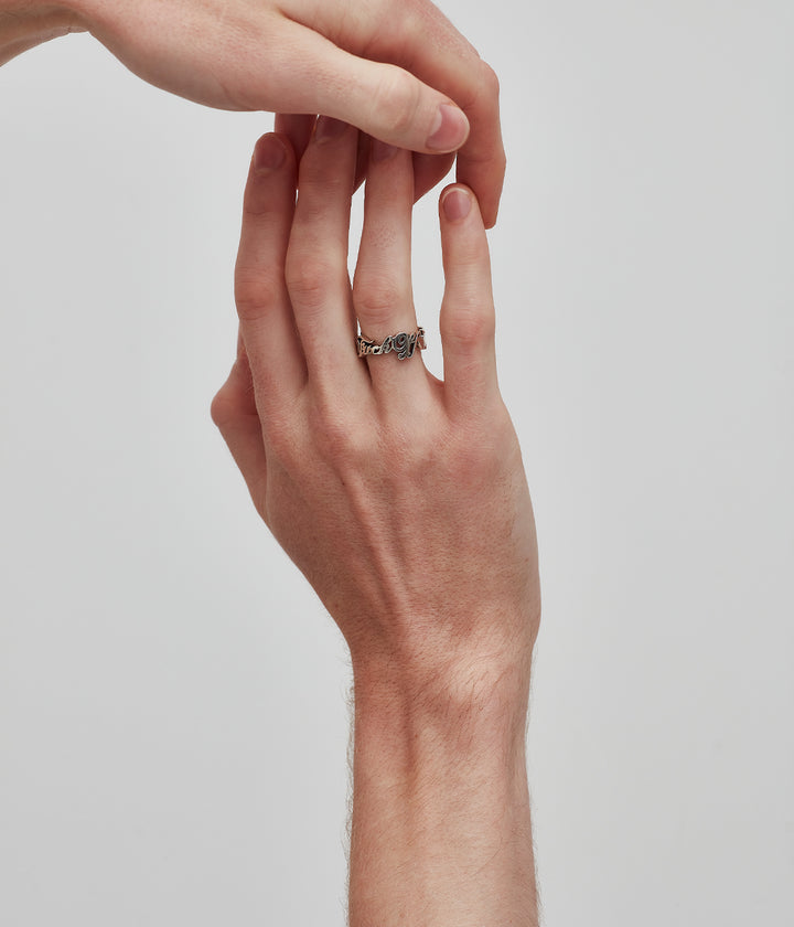 F*CK OFF SCRIPT RING