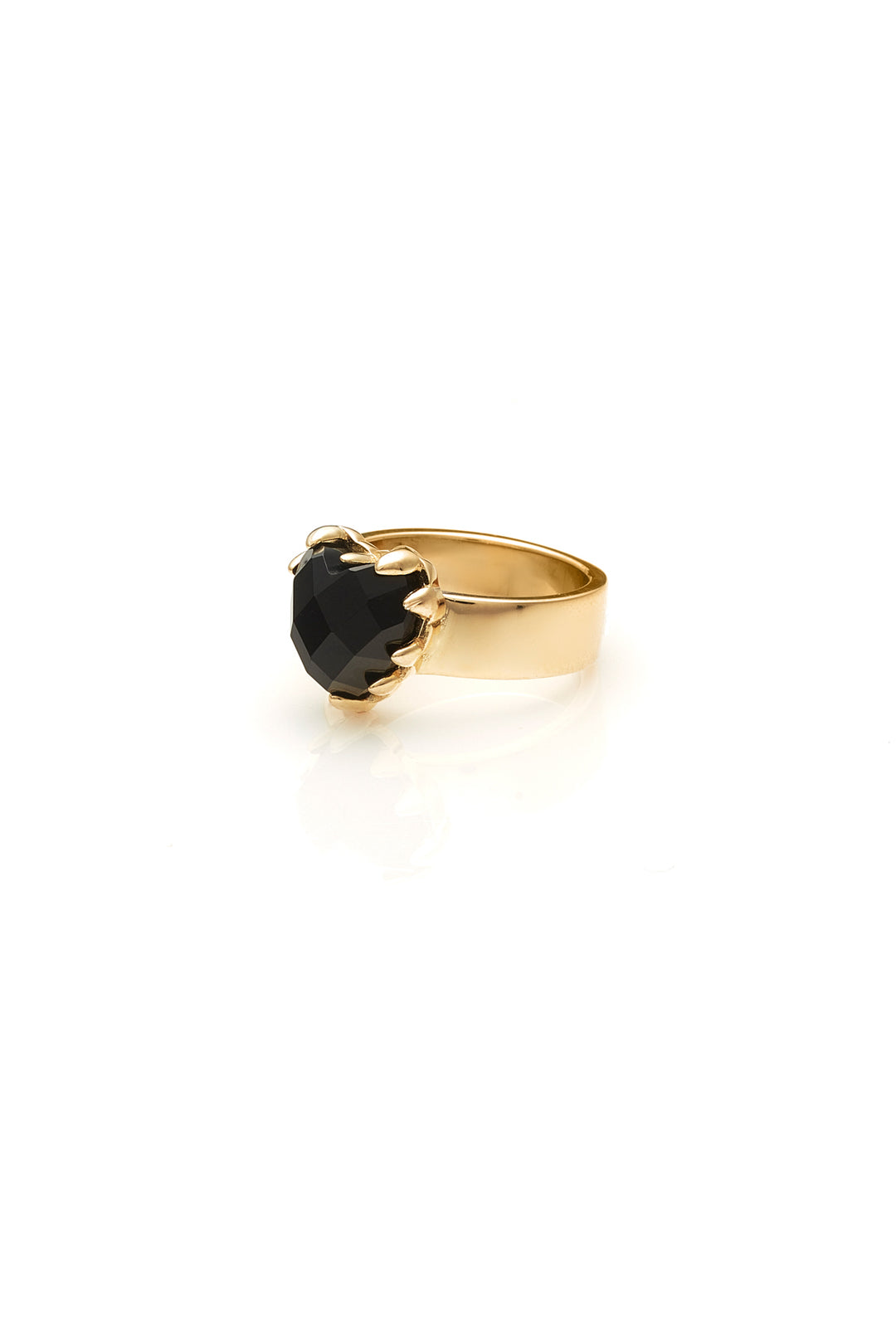 LOVE CLAW RING - 9K GOLD