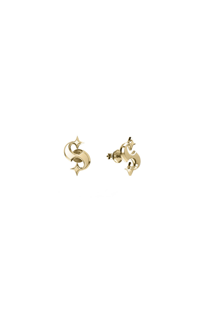HIDDEN HEARTS EARRINGS - GOLD PLATED