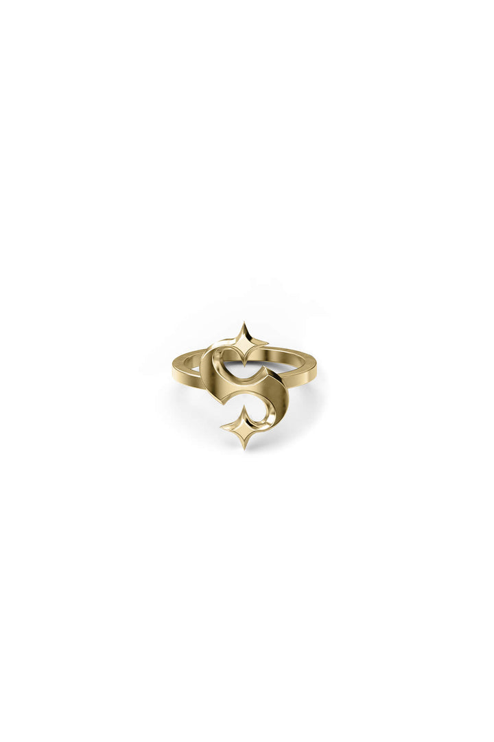 HIDDEN HEARTS RING - GOLD PLATED