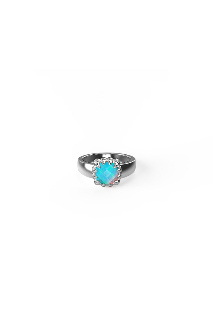 BABY CLAW RING BELLO OPAL